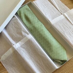 Brioni Light Green Men's Silk Tie